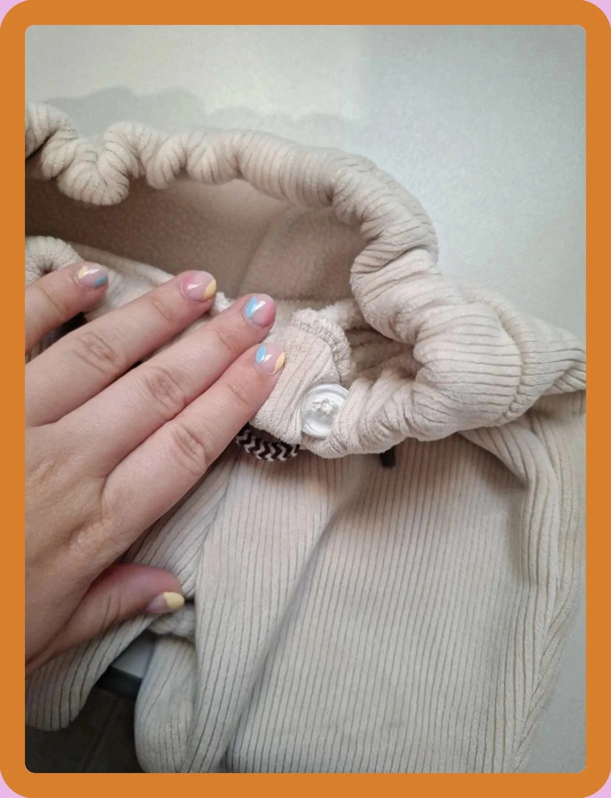 Calça de veludo ribado Gémo 18 meses – photo 4